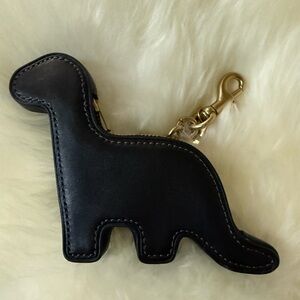 COACH DINO DINOSAUR COIN PURSE BAG CHARM